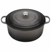 Le Creuset 13.25 Qt. Round Signature Cast Iron Dutch Oven With Stainless Steel Knob | Oyster Grey 1 Le Creuset 13.25 Qt. Round Signature Cast Iron Dutch Oven With Stainless Steel Knob | Oyster Grey -Le Creuset Shop rs6777 ls2501 347fss
