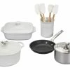 Le Creuset 12-Piece Mixed Material Set | White 2 Le Creuset 12-Piece Mixed Material Set | White -Le Creuset Shop rs9692 12piece white 1