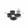 Cuisinart SmartNest Hard Anodized Cookware Set | 11-Piece -Le Creuset Shop smartnestonwhite1 1