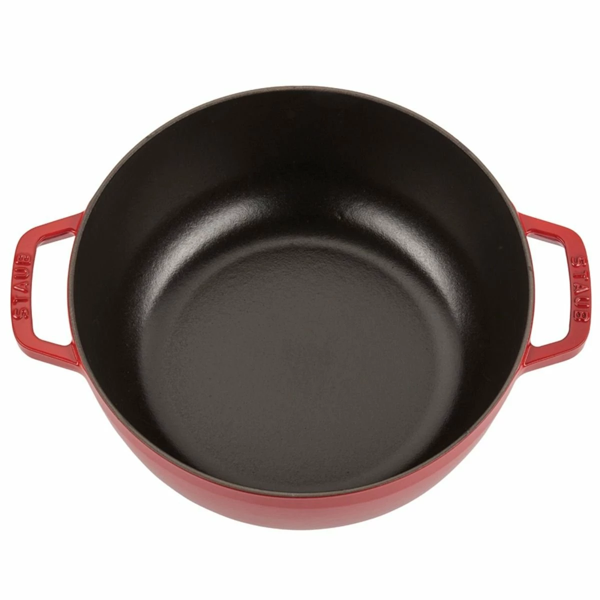 Staub 3.75 Qt. Essential French Oven | Cherry Red 4 Staub 3.75 Qt. Essential French Oven | Cherry Red - Image 2