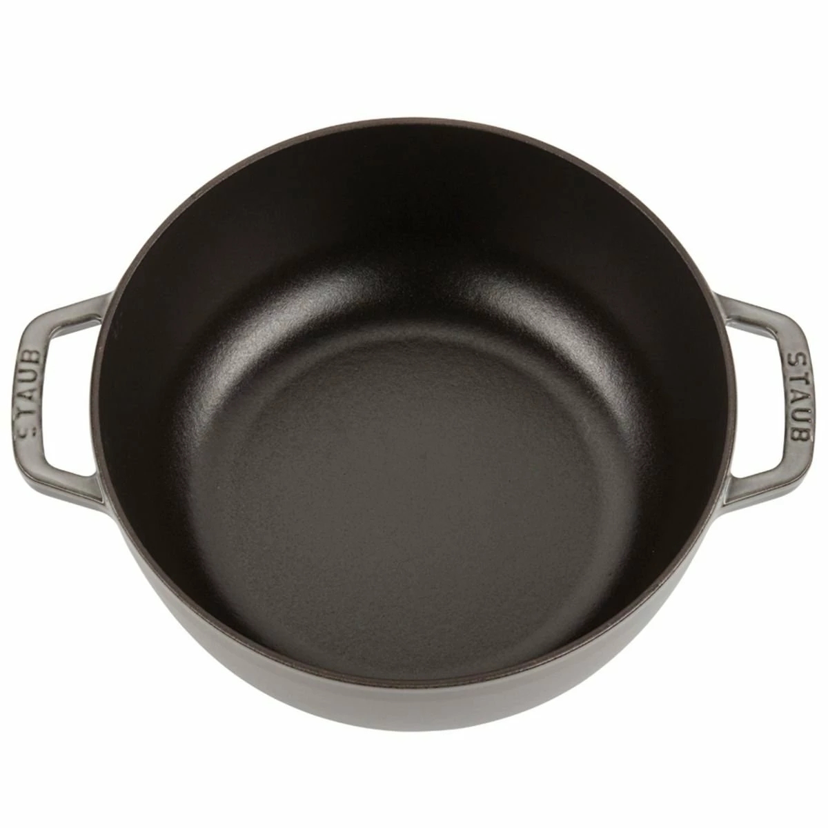 Staub 3.75 Qt. Essential French Oven | Graphite Grey 5 Staub 3.75 Qt. Essential French Oven | Graphite Grey - Image 3