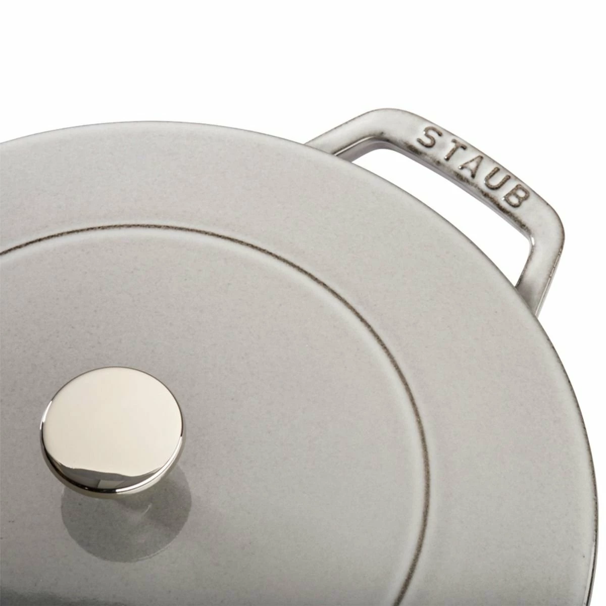 Staub 3.75 Qt. Essential French Oven | Graphite Grey 4 Staub 3.75 Qt. Essential French Oven | Graphite Grey - Image 2