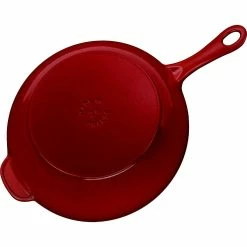 Staub 2.9 Qt Cast Iron Daily Pan | Grenadine 10 Staub 2.9 Qt Cast Iron Daily Pan | Grenadine -Le Creuset Shop staub cast iron daily pan grenadine 2