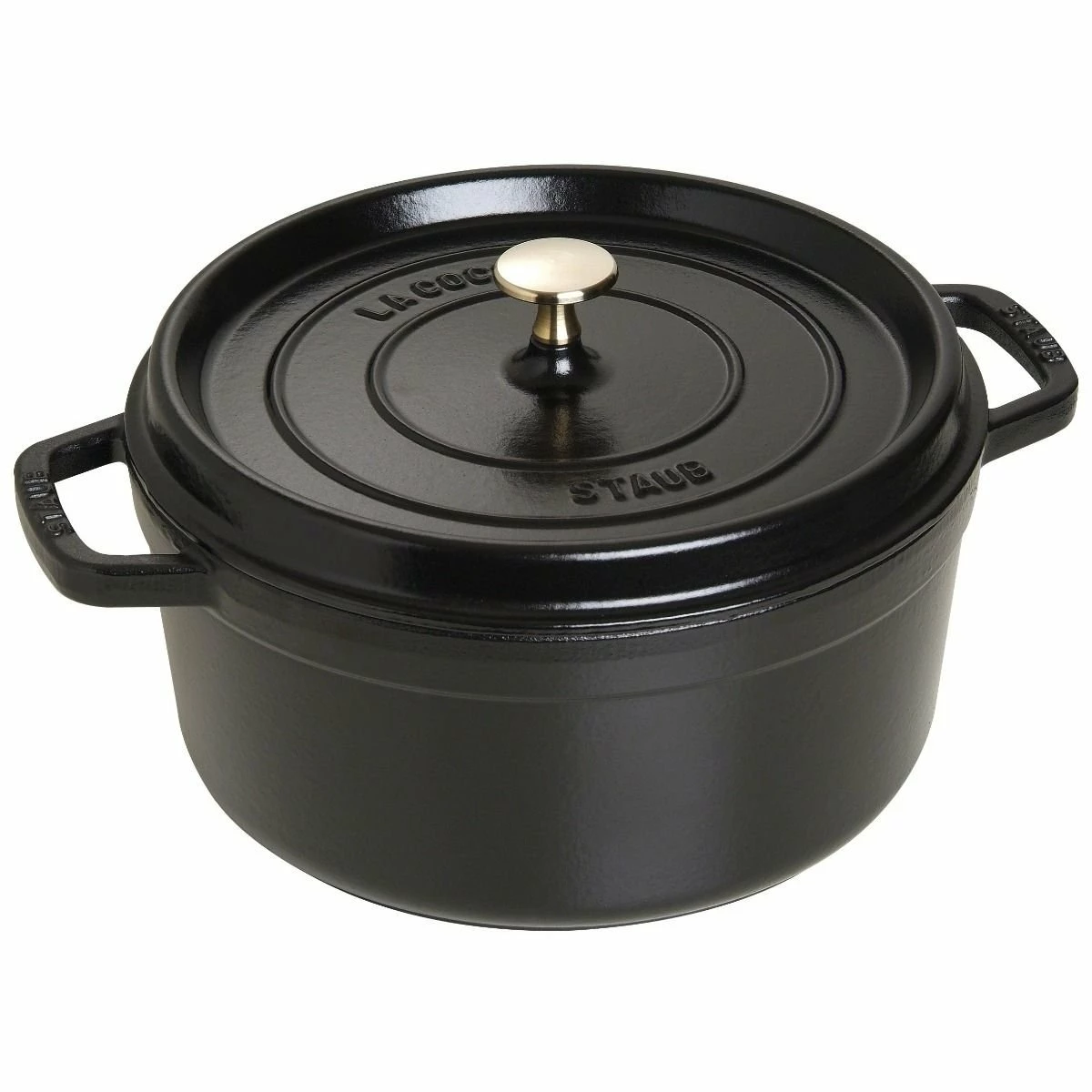 Staub 5.5 Qt. Round Cocotte/Dutch Oven | Matte Black 3 Staub 5.5 Qt. Round Cocotte/Dutch Oven | Matte Black