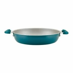 Rachael Ray 8-Piece Enameled Stacking Cookware Set | Teal Shimmer 23 Rachael Ray 8-Piece Enameled Stacking Cookware Set | Teal Shimmer -Le Creuset Shop teal11