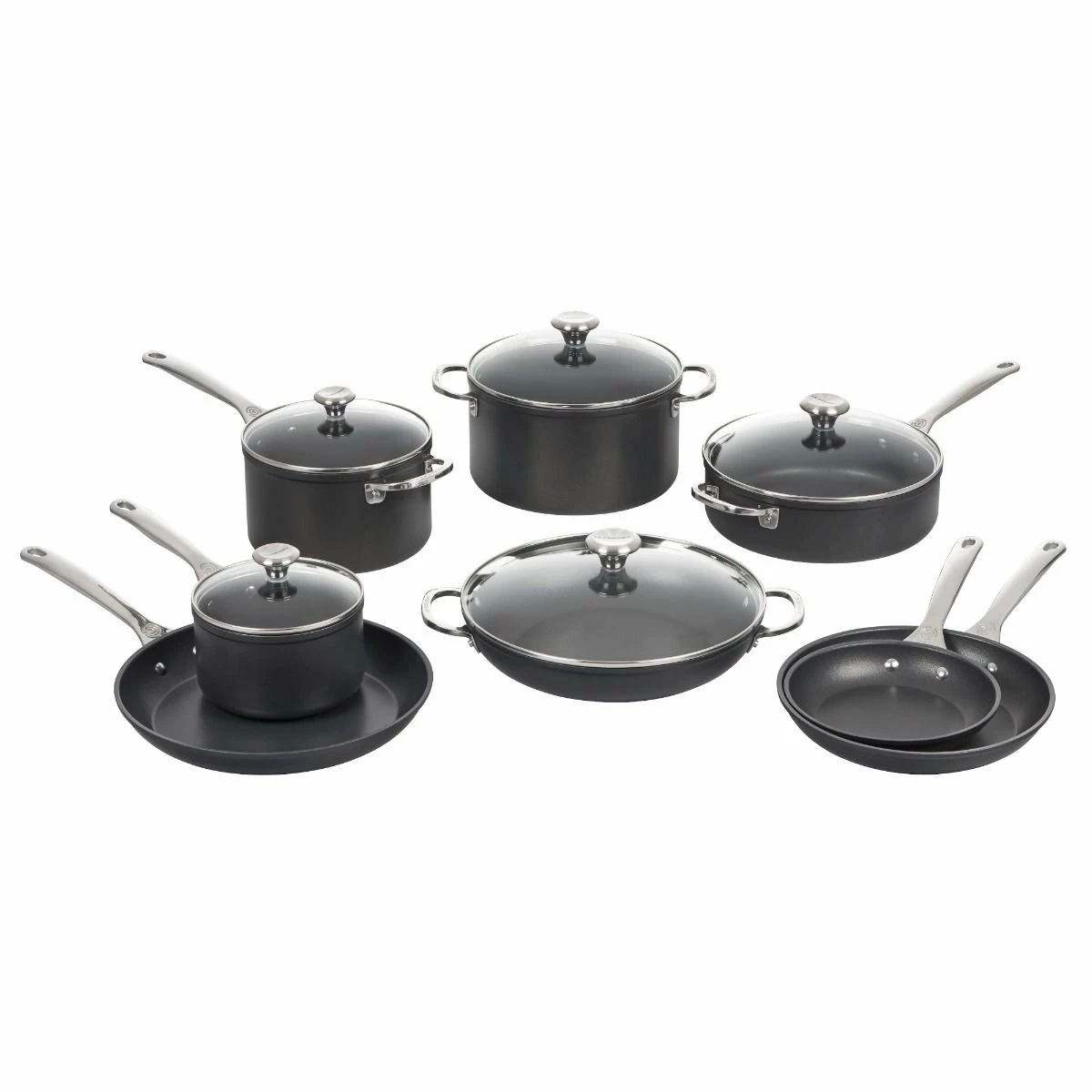 Le Creuset 13-Piece Cookware Set | Toughened Nonstick Pro 3 Le Creuset 13-Piece Cookware Set | Toughened Nonstick Pro
