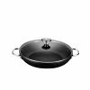 Le Creuset 4 Qt. Shallow Casserole/Braiser With Glass Lid | Toughened Nonstick Pro -Le Creuset Shop tnsp8100 30b