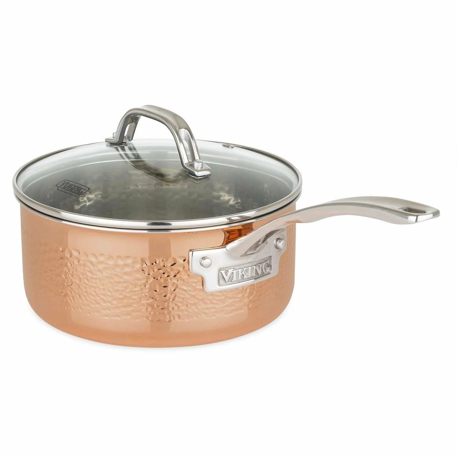 Viking 3 Ply Copper Clad 10 Piece Cookware Set 6 Viking 3 Ply Copper Clad 10 Piece Cookware Set - Image 4