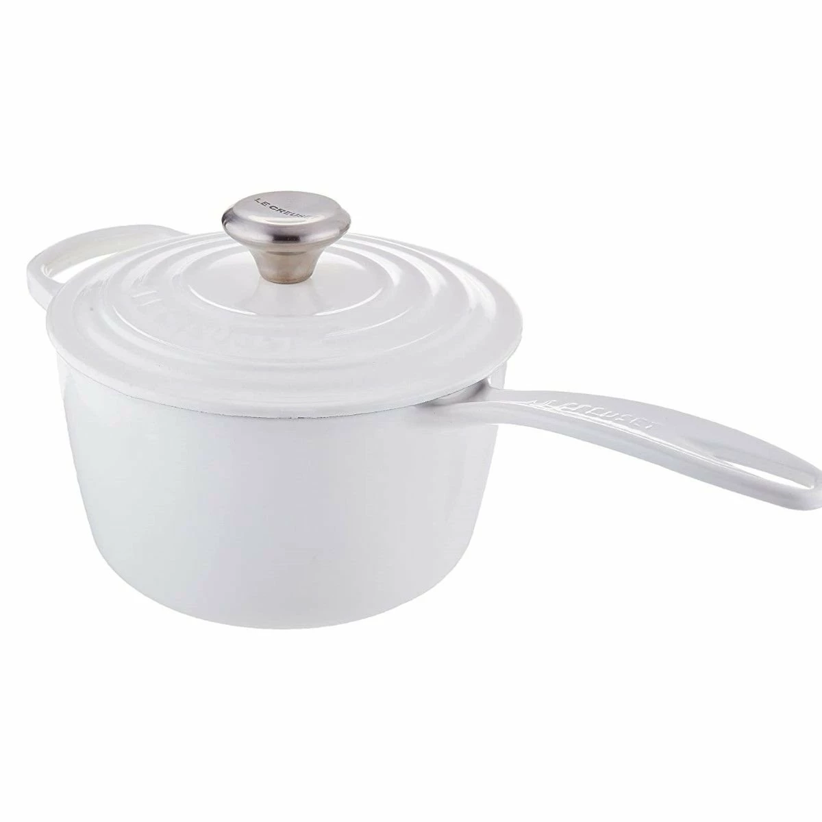 Le Creuset 10-Piece Signature Cookware Set With Stainless Steel Knobs | White 9 Le Creuset 10-Piece Signature Cookware Set With Stainless Steel Knobs | White - Image 7