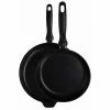 Swiss Diamond | XD 2-Piece Set - Fry Pan Duo ( 9.5" & 11") 2 Swiss Diamond | XD 2-Piece Set - Fry Pan Duo ( 9.5" & 11") -Le Creuset Shop xdset602frontview